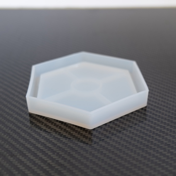 Silicone Mould - Hexagon Coaster